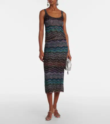Missoni Zigzag lamé midi skirt | Thumbnail 6 Missoni Zigzag lamé midi skirt | Thumbnail 6