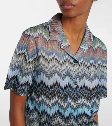 Missoni Zigzag intarsia shirt | Thumbnail 5 Missoni Zigzag intarsia shirt | Thumbnail 5