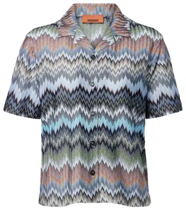 Missoni Zigzag intarsia shirt | Thumbnail 1 Missoni Zigzag intarsia shirt | Thumbnail 1