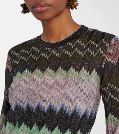 Missoni Jacquard lamé maxi dress | Thumbnail 4 Missoni Jacquard lamé maxi dress | Thumbnail 4