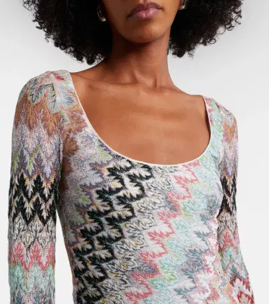 Missoni Zigzag lamé maxi dress | Thumbnail 3 Missoni Zigzag lamé maxi dress | Thumbnail 3