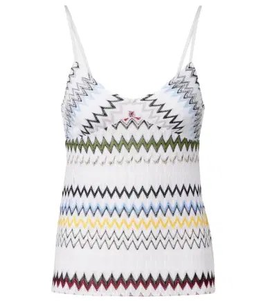 Missoni Chevron lamé tank top | Thumbnail 1 Missoni Chevron lamé tank top | Thumbnail 1