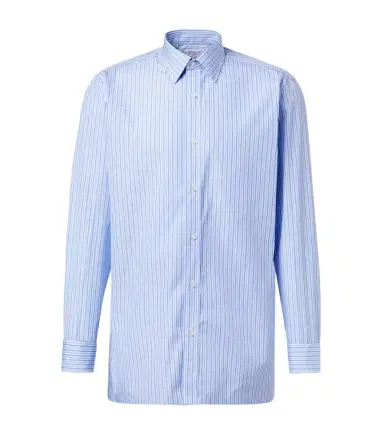 Charvet Striped cotton poplin shirt | Thumbnail 1 Charvet Striped cotton poplin shirt | Thumbnail 1