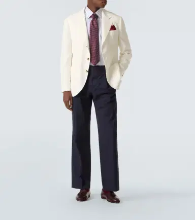 Charvet Striped cotton poplin shirt | Thumbnail 5 Charvet Striped cotton poplin shirt | Thumbnail 5