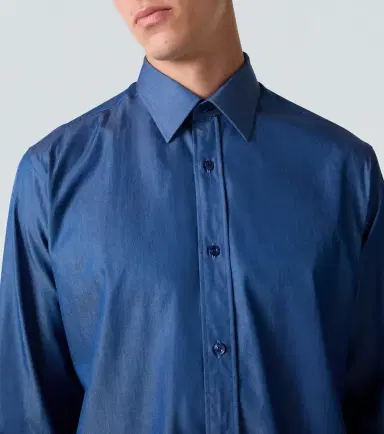 Charvet Denim shirt | Thumbnail 5 Charvet Denim shirt | Thumbnail 5