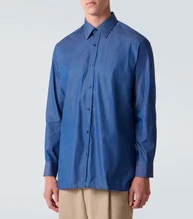 Charvet Denim shirt | Thumbnail 6 Charvet Denim shirt | Thumbnail 6