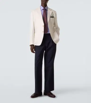 Charvet Checked cotton poplin shirt | Thumbnail 6 Charvet Checked cotton poplin shirt | Thumbnail 6