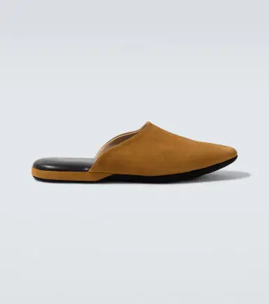 Charvet Leather-lined suede slippers | Thumbnail 7 Charvet Leather-lined suede slippers | Thumbnail 7