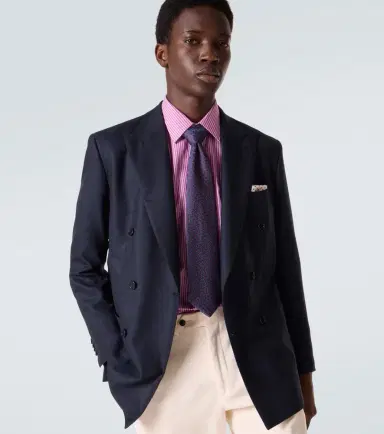 Charvet Silk jacquard tie | Thumbnail 3 Charvet Silk jacquard tie | Thumbnail 3