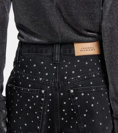 Marant Étoile Embellished straight jeans | Thumbnail 2 Marant Étoile Embellished straight jeans | Thumbnail 2