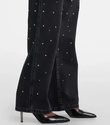 Marant Étoile Embellished straight jeans | Thumbnail 4 Marant Étoile Embellished straight jeans | Thumbnail 4