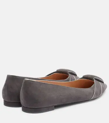 Gianvito Rossi Suede ballet flats | Thumbnail 4 Gianvito Rossi Suede ballet flats | Thumbnail 4