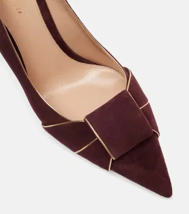 Gianvito Rossi Suede pumps | Thumbnail 4 Gianvito Rossi Suede pumps | Thumbnail 4