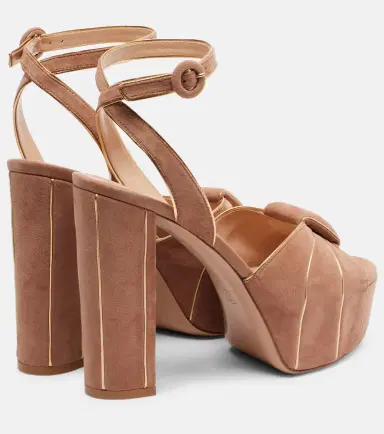 Gianvito Rossi 125 suede platform sandals | Thumbnail 3 Gianvito Rossi 125 suede platform sandals | Thumbnail 3