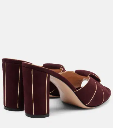 Gianvito Rossi Suede mules | Thumbnail 2 Gianvito Rossi Suede mules | Thumbnail 2