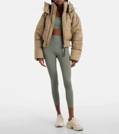 Adidas by Stella McCartney Hooded cropped jacket | Thumbnail 3 Adidas by Stella McCartney Hooded cropped jacket | Thumbnail 3