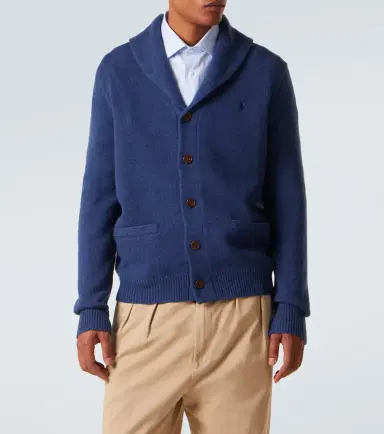 Polo Ralph Lauren Wool and cashmere cardigan | Thumbnail 4 Polo Ralph Lauren Wool and cashmere cardigan | Thumbnail 4