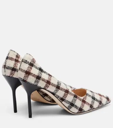 Manolo Blahnik BB 90 checked pumps | Thumbnail 3 Manolo Blahnik BB 90 checked pumps | Thumbnail 3