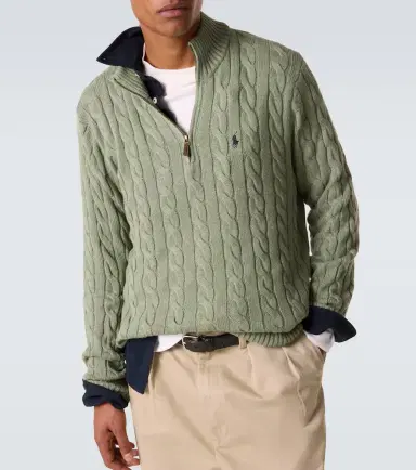 Polo Ralph Lauren Cable-knit cotton sweater | Thumbnail 4 Polo Ralph Lauren Cable-knit cotton sweater | Thumbnail 4