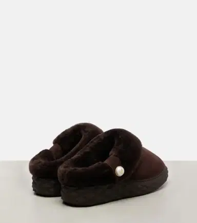 Jimmy Choo Diamond Maxi Mule F suede slippers | Thumbnail 2 Jimmy Choo Diamond Maxi Mule F suede slippers | Thumbnail 2