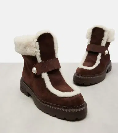 Jimmy Choo Shea suede and shearling ankle boots | Thumbnail 2 Jimmy Choo Shea suede and shearling ankle boots | Thumbnail 2