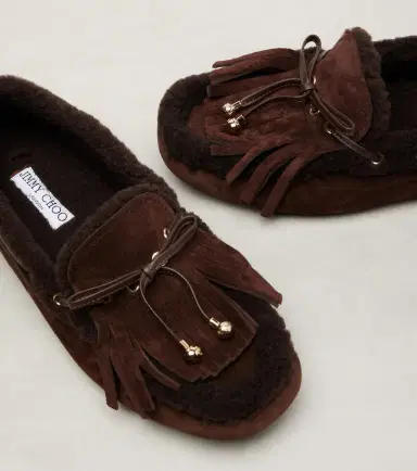 Jimmy Choo Manon fringed suede boat shoes | Thumbnail 2 Jimmy Choo Manon fringed suede boat shoes | Thumbnail 2