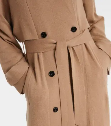 Jardin des Orangers Belted wool and cashmere trench coat | Thumbnail 3 Jardin des Orangers Belted wool and cashmere trench coat | Thumbnail 3
