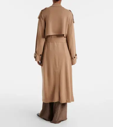 Jardin des Orangers Belted wool and cashmere trench coat | Thumbnail 8 Jardin des Orangers Belted wool and cashmere trench coat | Thumbnail 8