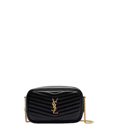 Saint Laurent Lou Mini matelassé leather camera bag | Thumbnail 1 Saint Laurent Lou Mini matelassé leather camera bag | Thumbnail 1