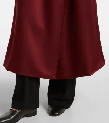 LESET Barb satin wrap coat | Thumbnail 2 LESET Barb satin wrap coat | Thumbnail 2