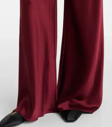 Leset Barb high-rise satin wide-leg pants | Thumbnail 5 Leset Barb high-rise satin wide-leg pants | Thumbnail 5