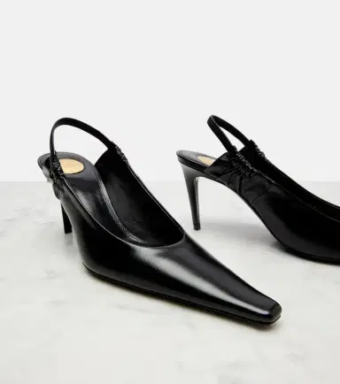 Saint Laurent Anne-Marie leather slingback pumps | Thumbnail 2 Saint Laurent Anne-Marie leather slingback pumps | Thumbnail 2