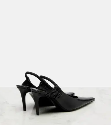 Saint Laurent Anne-Marie leather slingback pumps | Thumbnail 4 Saint Laurent Anne-Marie leather slingback pumps | Thumbnail 4