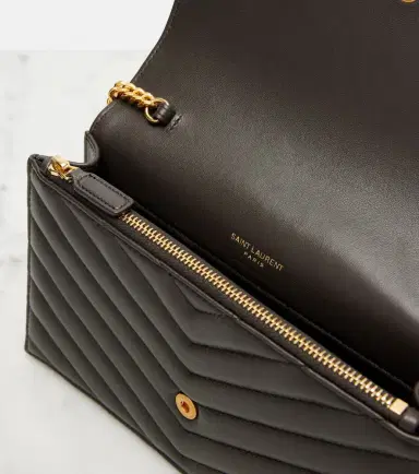 Saint Laurent Cassandre matelassé envelope leather wallet on chain | Thumbnail 3 Saint Laurent Cassandre matelassé envelope leather wallet on chain | Thumbnail 3