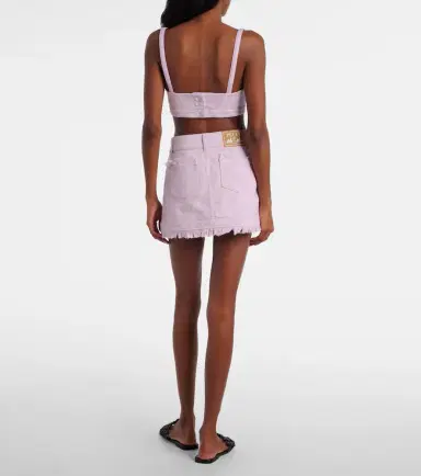 Pucci Marmo distressed denim miniskirt | Thumbnail 2 Pucci Marmo distressed denim miniskirt | Thumbnail 2