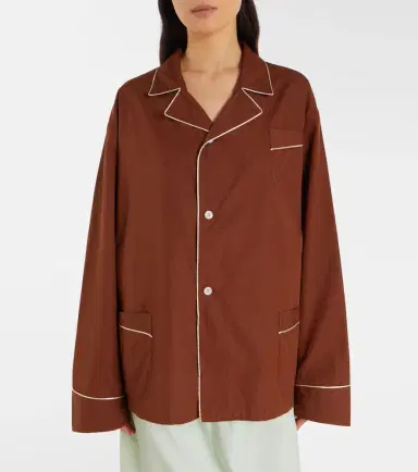 Prada Oversized cotton shirt | Thumbnail 2 Prada Oversized cotton shirt | Thumbnail 2