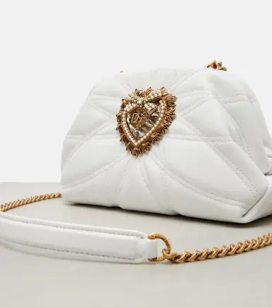 Dolce & Gabbana Devotion Small embellished leather clutch | Thumbnail 3 Dolce & Gabbana Devotion Small embellished leather clutch | Thumbnail 3