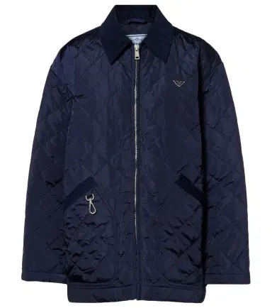 Prada Re-Nylon quilted jacket | Thumbnail 1 Prada Re-Nylon quilted jacket | Thumbnail 1