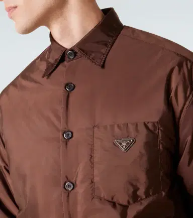 Prada Re-Nylon logo shirt | Thumbnail 3 Prada Re-Nylon logo shirt | Thumbnail 3