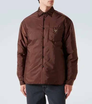 Prada Re-Nylon logo shirt | Thumbnail 6 Prada Re-Nylon logo shirt | Thumbnail 6