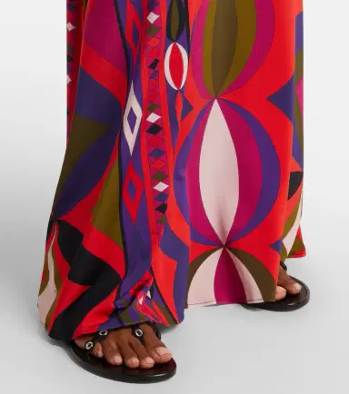 Pucci Printed jersey satin maxi skirt | Thumbnail 4 Pucci Printed jersey satin maxi skirt | Thumbnail 4