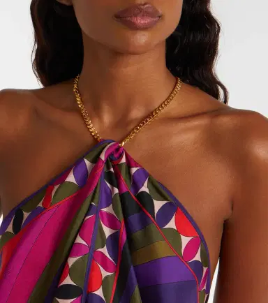 Pucci Iride embellished silk twill top | Thumbnail 4 Pucci Iride embellished silk twill top | Thumbnail 4