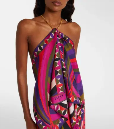 Pucci Iride embellished silk twill top | Thumbnail 6 Pucci Iride embellished silk twill top | Thumbnail 6