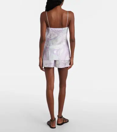 PUCCI Orchidee silk satin camisole | Thumbnail 3 PUCCI Orchidee silk satin camisole | Thumbnail 3