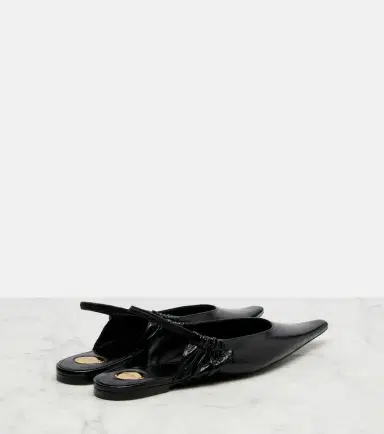 Saint Laurent Leather slingback flats | Thumbnail 4 Saint Laurent Leather slingback flats | Thumbnail 4