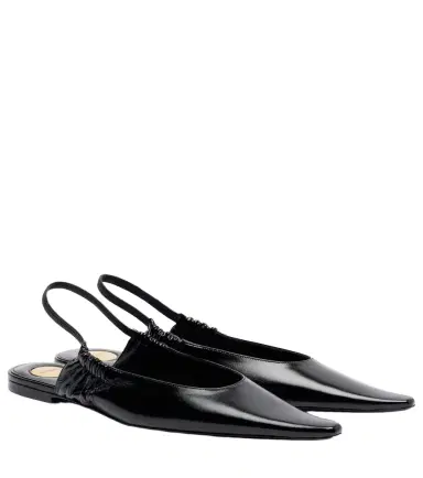 Saint Laurent Leather slingback flats | Thumbnail 1 Saint Laurent Leather slingback flats | Thumbnail 1