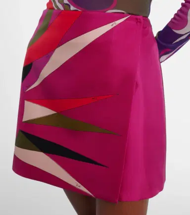 Pucci Stella silk wrap skirt | Thumbnail 2 Pucci Stella silk wrap skirt | Thumbnail 2