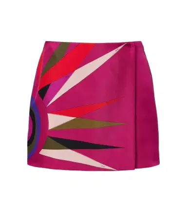 Pucci Stella silk wrap skirt | Thumbnail 1 Pucci Stella silk wrap skirt | Thumbnail 1