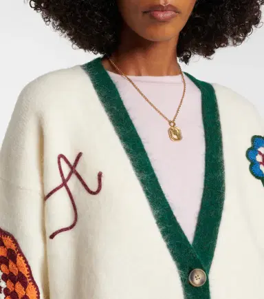 ALÉMAIS Alémais Crochet-trimmed cardigan | Thumbnail 6 ALÉMAIS Alémais Crochet-trimmed cardigan | Thumbnail 6