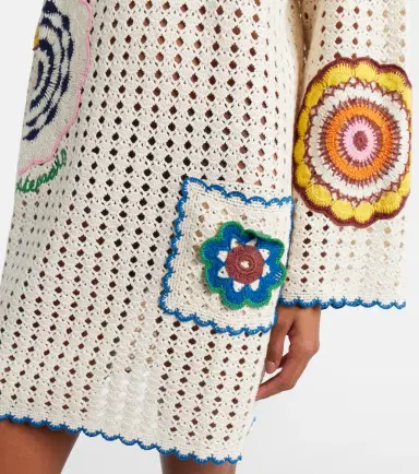 ALÉMAIS Alémais Elma crochet embroidered cotton kaftan | Thumbnail 5 ALÉMAIS Alémais Elma crochet embroidered cotton kaftan | Thumbnail 5